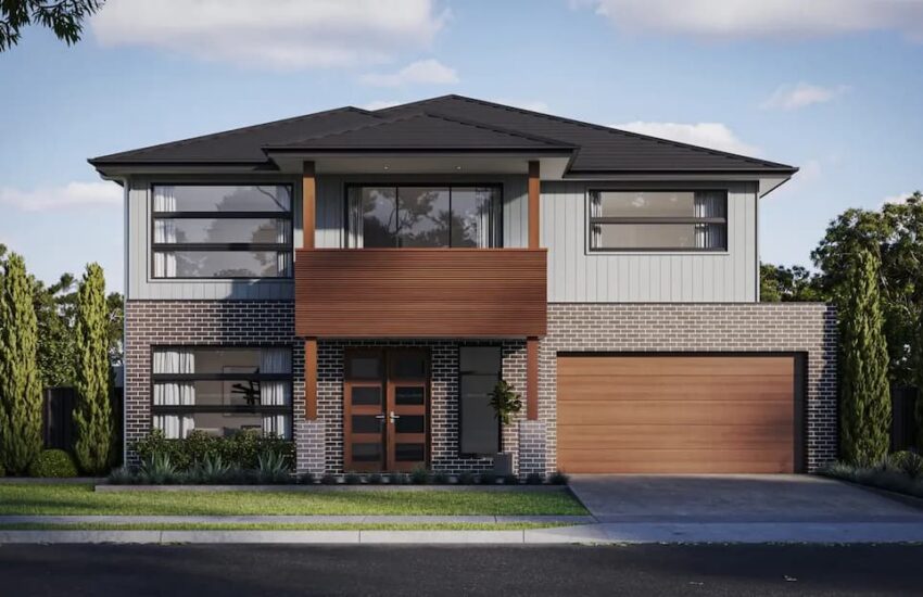 Beautiful Modern two-story house