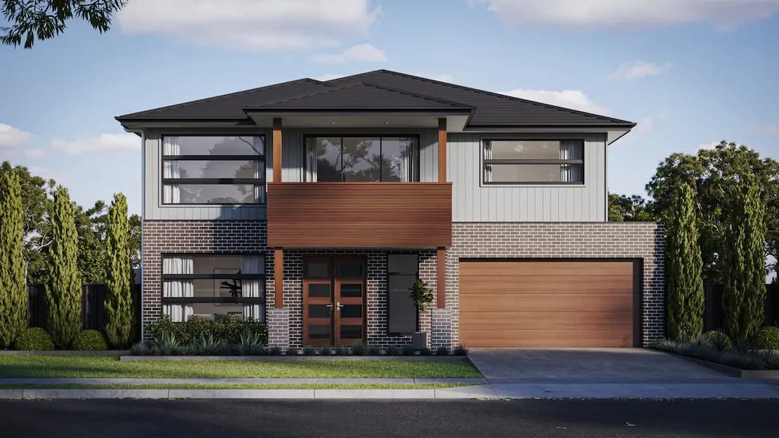 Beautiful Modern two-story house