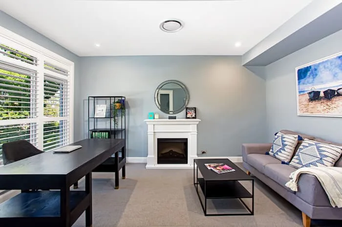 fireplace living room