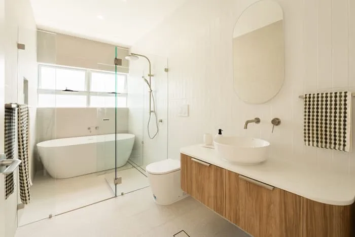 Modern bathroom interior