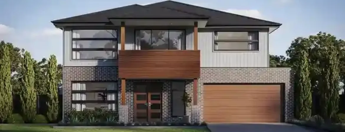 Beautiful Modern two-story house